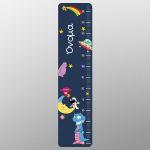 Wall stickers height measure, Cute, alliens