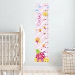 Wall stickers height measure, Strawberry House and bees