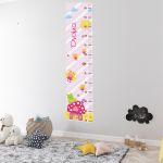 Wall stickers height measure, Strawberry House and bees