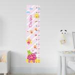 Wall stickers height measure, Strawberry House and bees