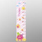 Wall stickers height measure, Strawberry House and bees