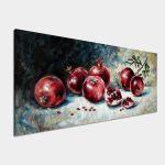 Canvas print Pomegranate, panoramic