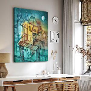Canvas print Cubistic city III View 1 2