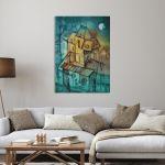 Canvas print Cubistic city III