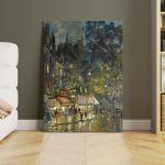 Πίνακας ζωγραφικής Paris cafe by night, Korovin K.