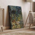 Πίνακας ζωγραφικής Paris cafe by night, Korovin K.