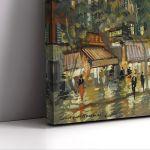 Πίνακας ζωγραφικής Paris cafe by night, Korovin K.