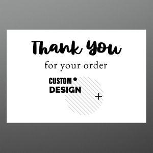 Καρτελάκια προσωποποιημένα, Thank You Card