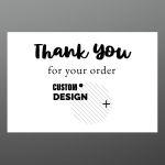 Καρτελάκια προσωποποιημένα, Thank You Card