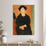 Πίνακας ζωγραφικής Italian woman, Modigliani A.