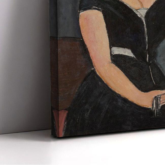 Canvas print Madame G. van Muyden, Modigliani Amedeo