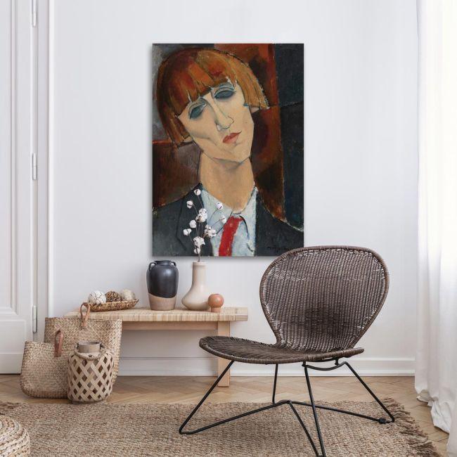 Canvas print Madame Kisling, Modigliani Amedeo