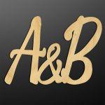 Couple Initials united, wood