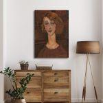 Canvas print Renée, Modigliani Amedeo