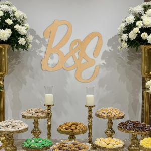 Couple Initials united, woodart 2 2