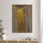 Canvas print Golden knight, Klimt G.