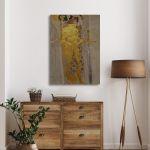 Canvas print Golden knight, Klimt G.