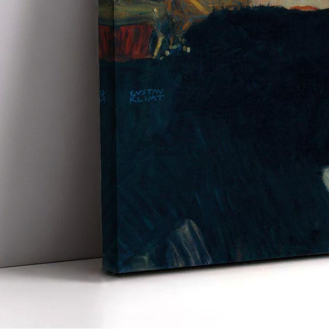 Πίνακας ζωγραφικής Lady with hat and feather boa I, Klimt G.