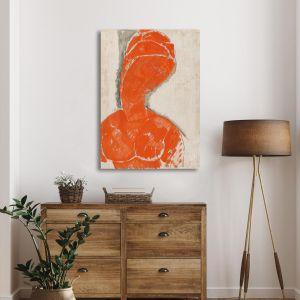 Πίνακας ζωγραφικής Study of a head I Modigliani A. Καμβάς τελαρωμένος Όψη 1 2