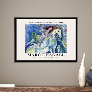 Αφίσα Έκθεσης Chagall, Circus dancer, MoMA, αφίσα, κάδρο