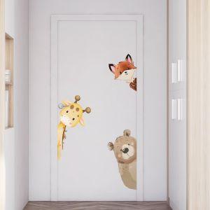 Wall stickers Peekaboo, Bear