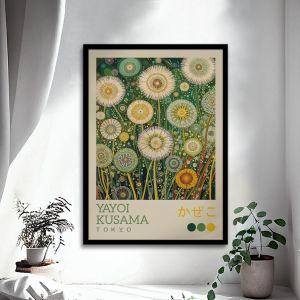 Αφίσα Έκθεσης Dandellions, Yayoi Kusama