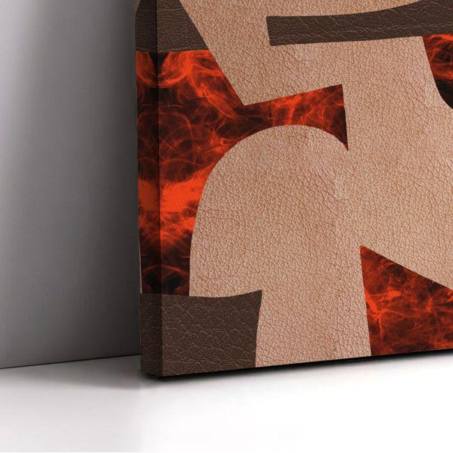 Canvas print Love reart I, (original Moralis), reproduction