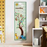 Wall stickers height measure Jungle time