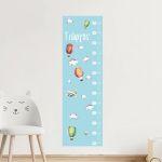 Αναστημόμετρο, υψομετρητής, Αερόστατα και αεροπλάνα, αυτοκόλλητο τοίχου