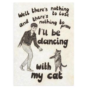 Dancing with my cat, poster 2