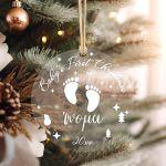 Baby's first Christmas, διάφανο Plexi