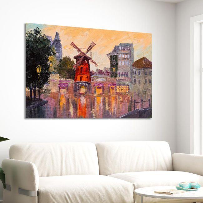 Canvas print Paris, Moulin rouge, Paris