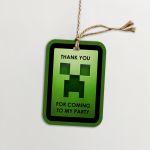 Event tags, minecraft art 1