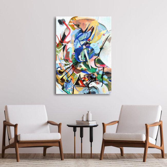 Canvas print Detail, Kandinsky W.