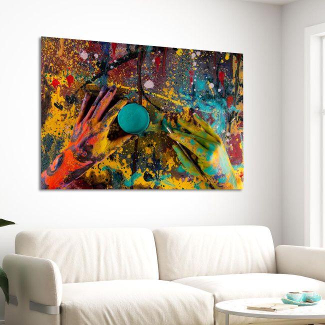 Canvas print Jazz band