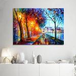Canvas print By the lake
