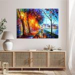 Canvas print By the lake