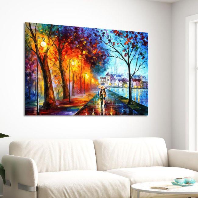 Canvas print By the lake