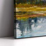 Canvas print Lake at mountain, Mountain Lake