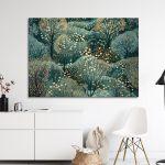 Canvas print Forest, reart (original YAYOI Kusama)