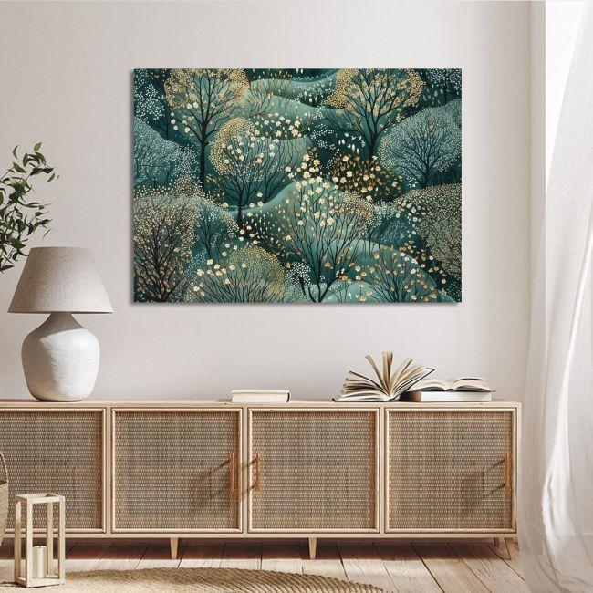 Canvas print Forest, reart (original YAYOI Kusama)
