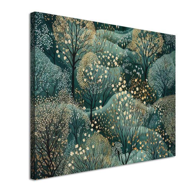 Canvas print Forest, reart (original YAYOI Kusama)