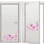 Wall stickers Flowers hearts and birds in love