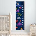 Wall stickers height measure Sea world