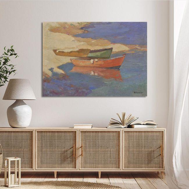 Canvas print Boats, Oikonomou M.