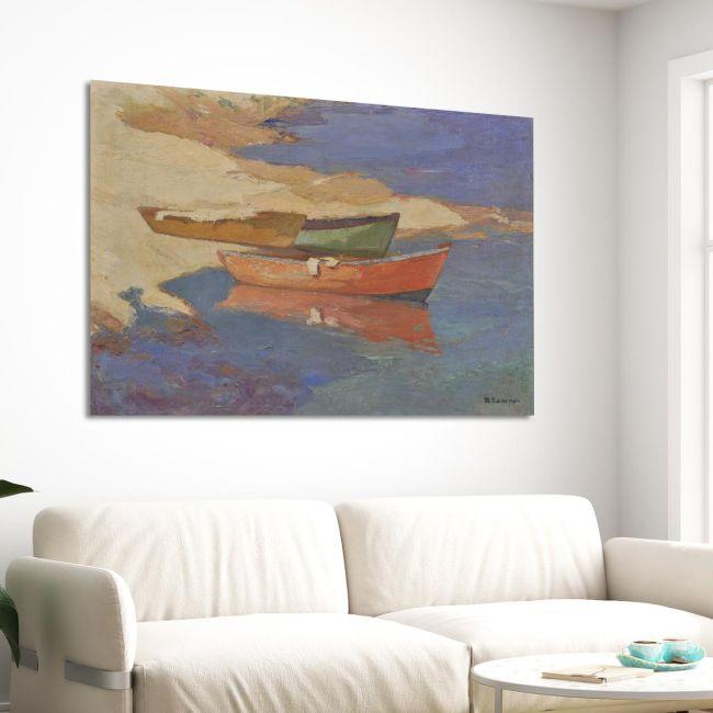 Canvas print Boats, Oikonomou M.
