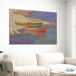 Canvas print Boats, Oikonomou M.