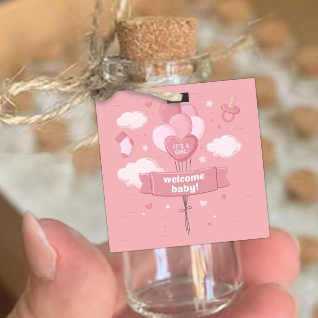 Event tags, It's a girl, welcome new baby