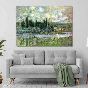 Πίνακας ζωγραφικής View of Vétheuil, Monet C.
