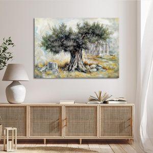 Canvas print Ancient olive tree Framed canvas View 1 2